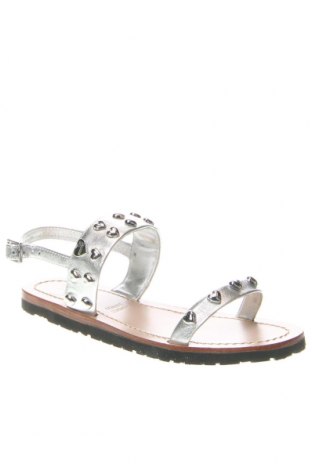 Sandalen Love Moschino, Größe 36, Farbe Silber, Preis € 194,17