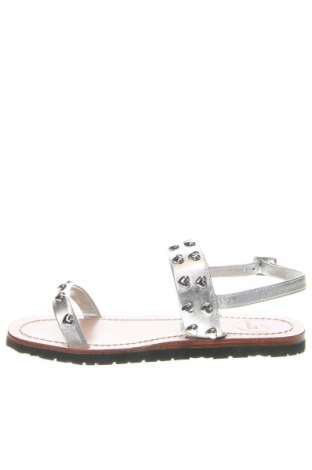 Sandalen Love Moschino, Größe 36, Farbe Silber, Preis € 194,17