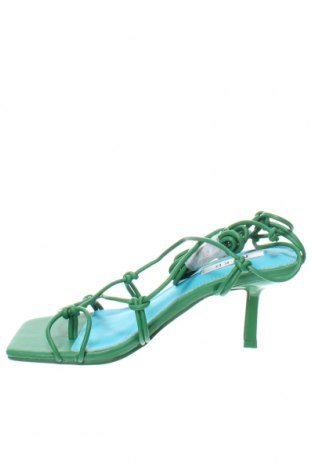 Sandalen NA-KD, Größe 37, Farbe Grün, Preis € 18,49