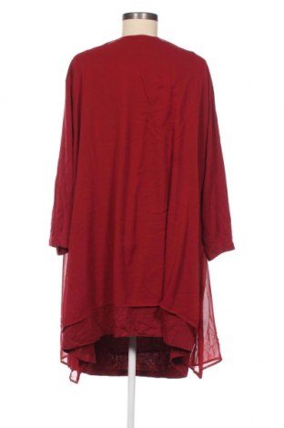 Tunika Sheego, Größe 5XL, Farbe Rot, Preis 26,44 €