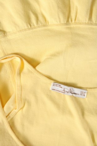 Tunică Zara Trafaluc, Mărime M, Culoare Galben, Preț 39,03 Lei