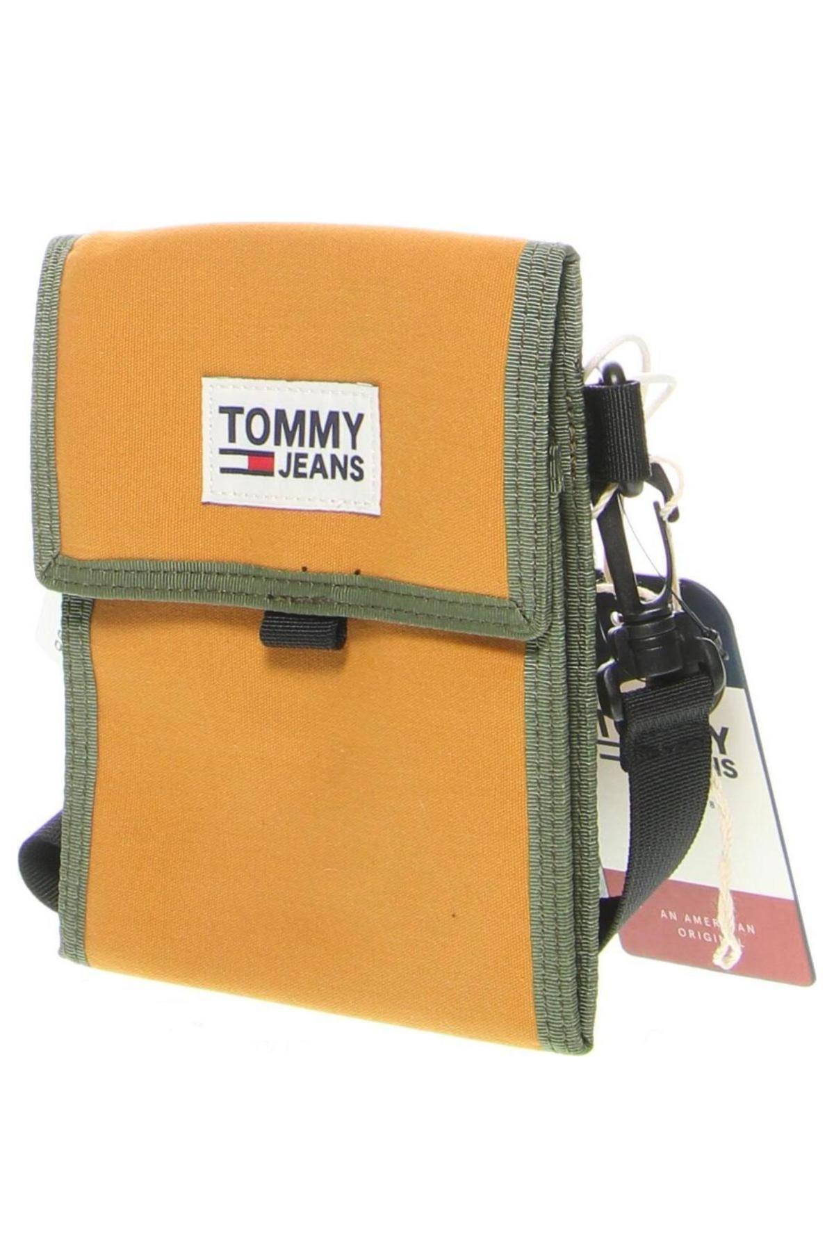 Geantă Tommy Jeans, Culoare Galben, Preț 173,68 Lei