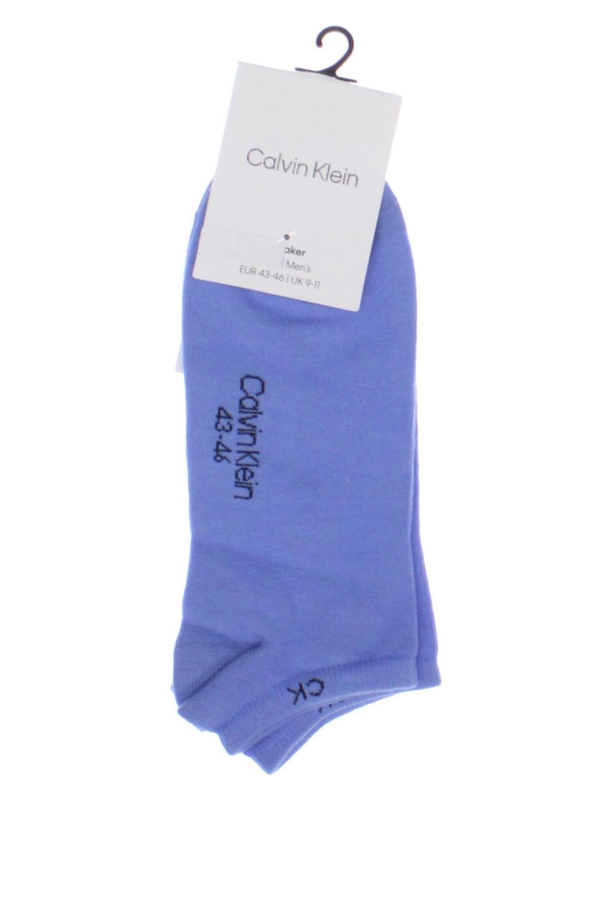 Strümpfe Calvin Klein, Größe L, Farbe Blau, Preis € 14,43