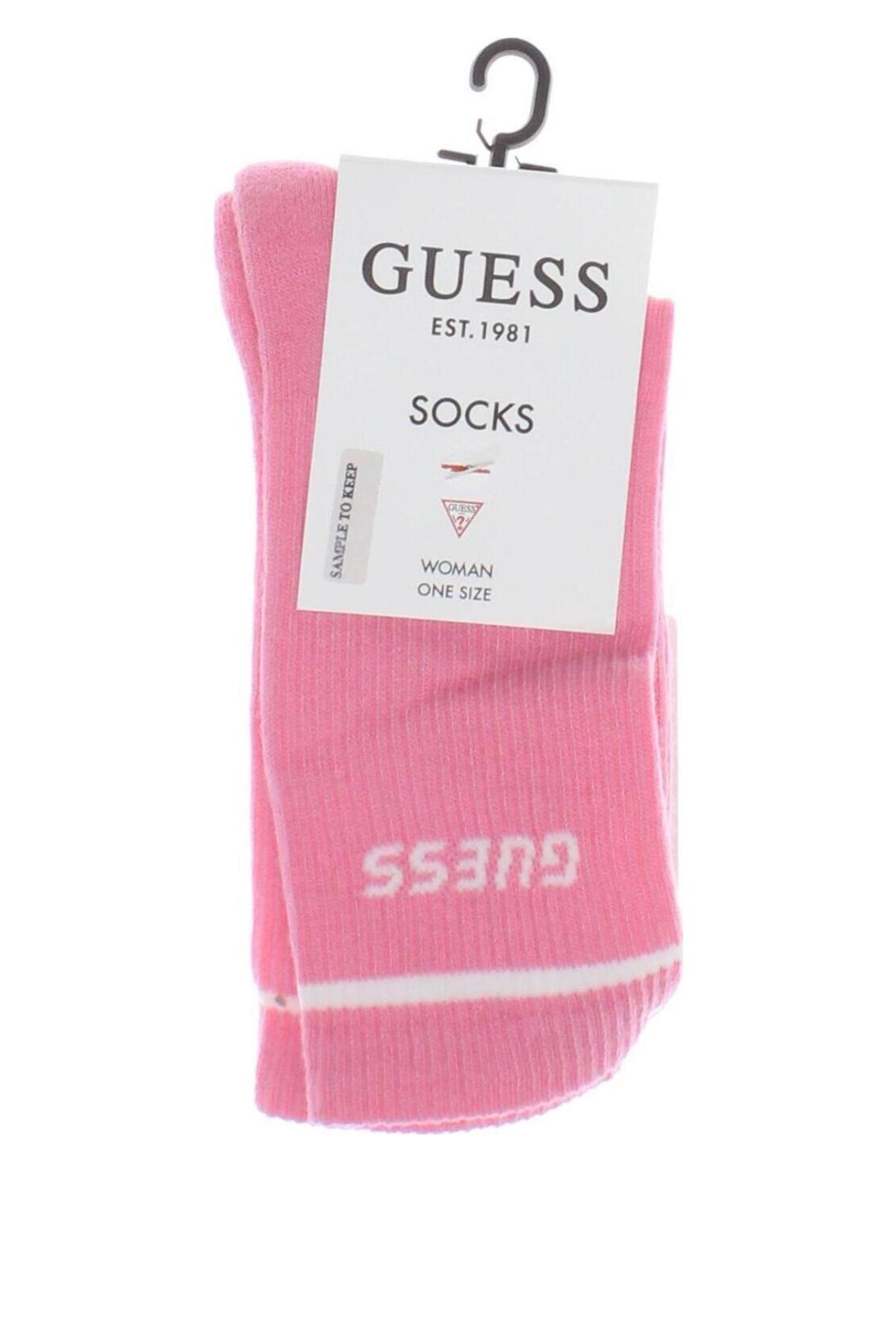 Strümpfe Guess, Größe M, Farbe Rosa, Preis € 14,43