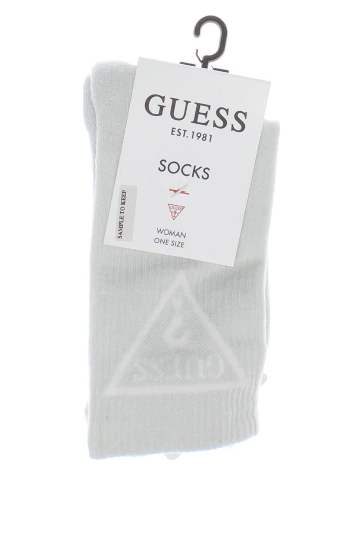 Socken Guess, Größe M, Farbe Grau, Preis 14,43 €