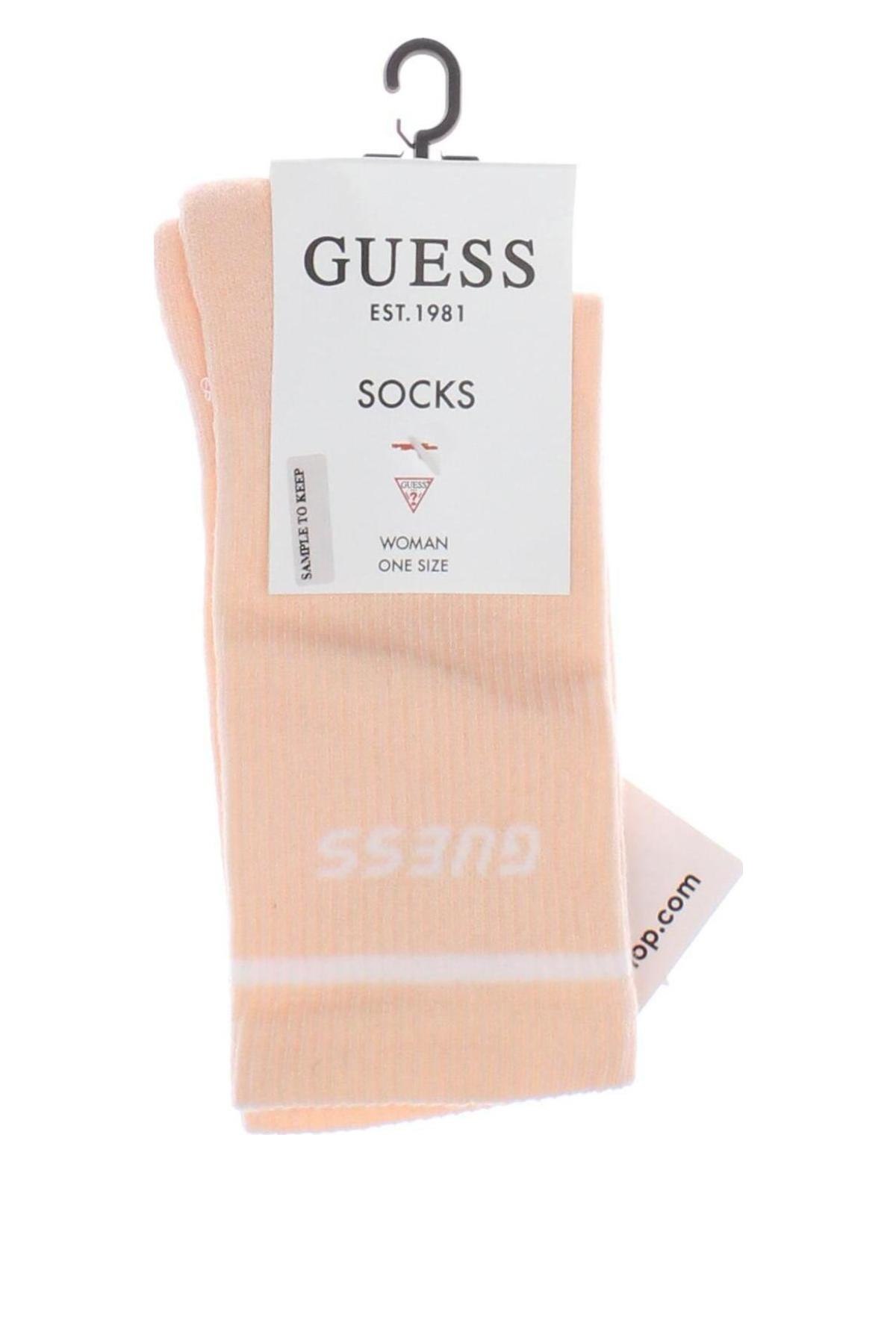 Strümpfe Guess, Größe M, Farbe Orange, Preis € 14,43