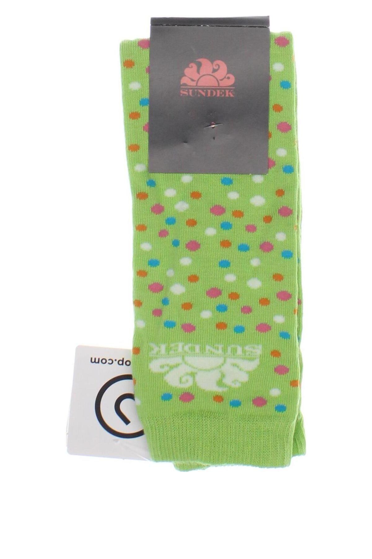 Socken Sundek, Größe M, Farbe Grün, Preis 11,75 €