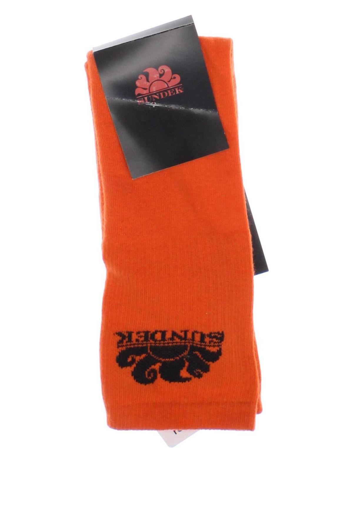 Socken Sundek, Größe M, Farbe Orange, Preis 11,75 €