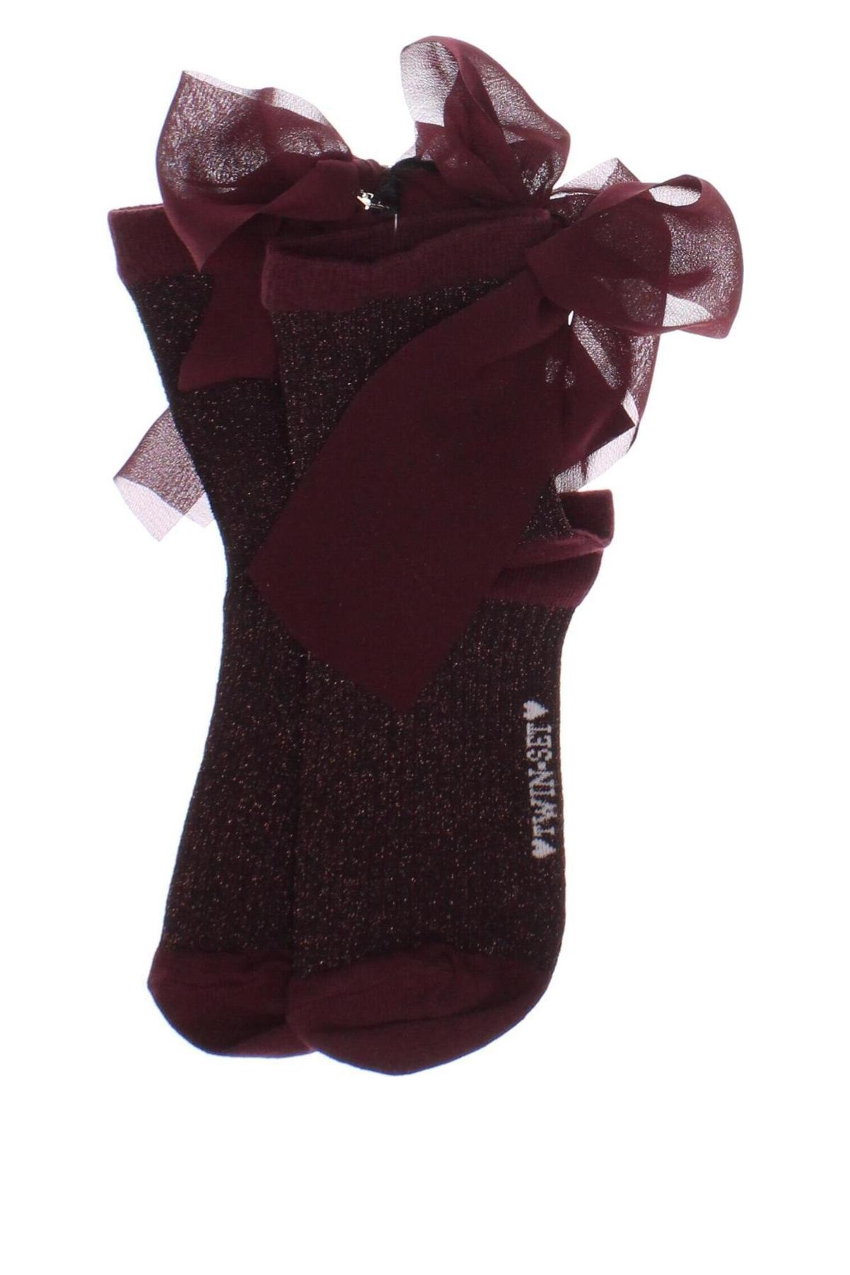 Socken TWINSET, Größe S, Farbe Rot, Preis 14,85 €