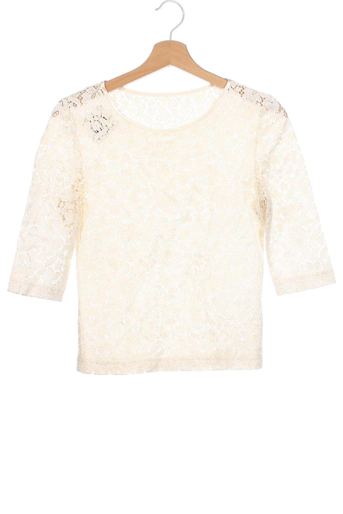 Γυναικεία μπλούζα, Μέγεθος XS, Χρώμα Εκρού, Τιμή 11,32 €