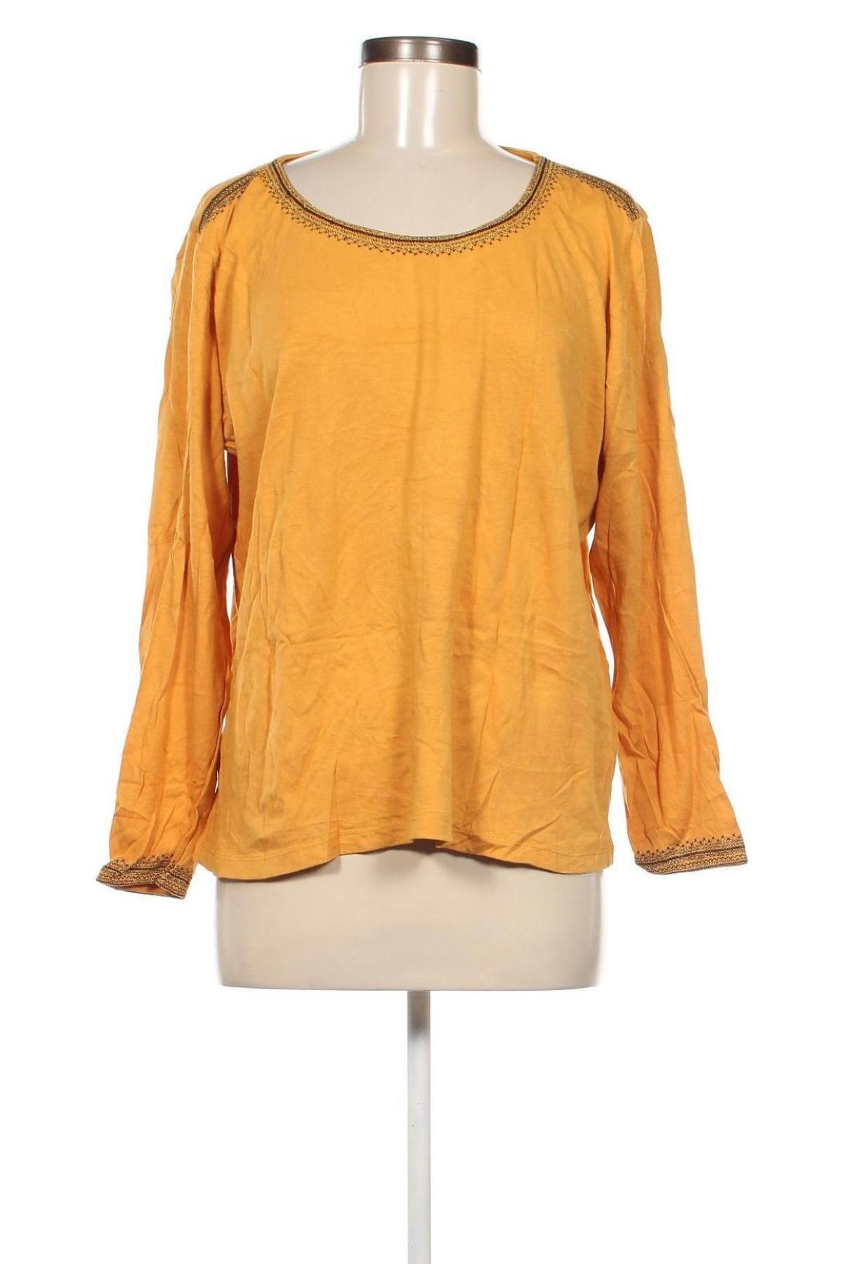 Damen Shirt, Größe XL, Farbe Gelb, Preis 4,49 €