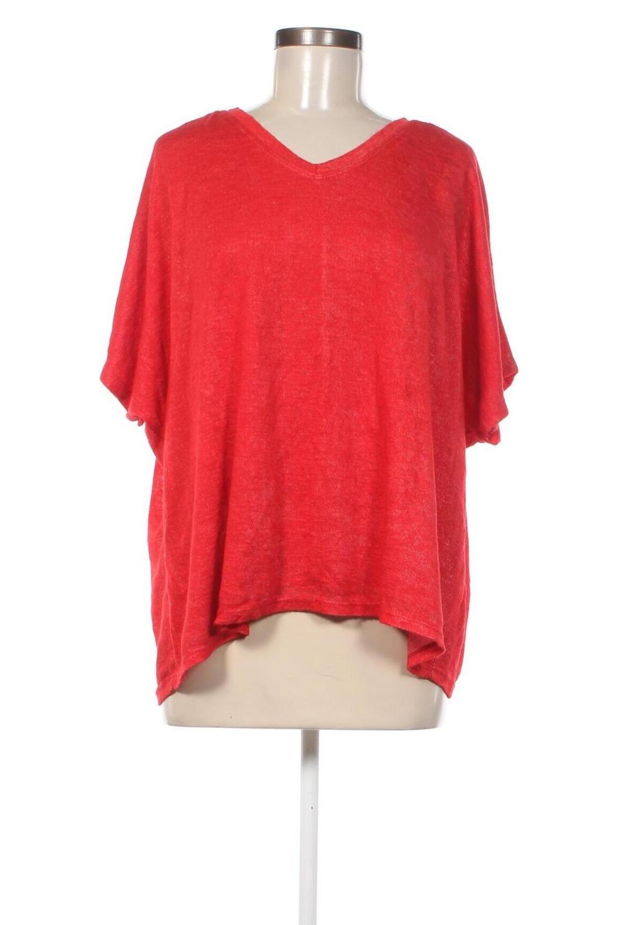 Дамска блуза, Размер L, Цвят Червен, Цена 9,76 лв.