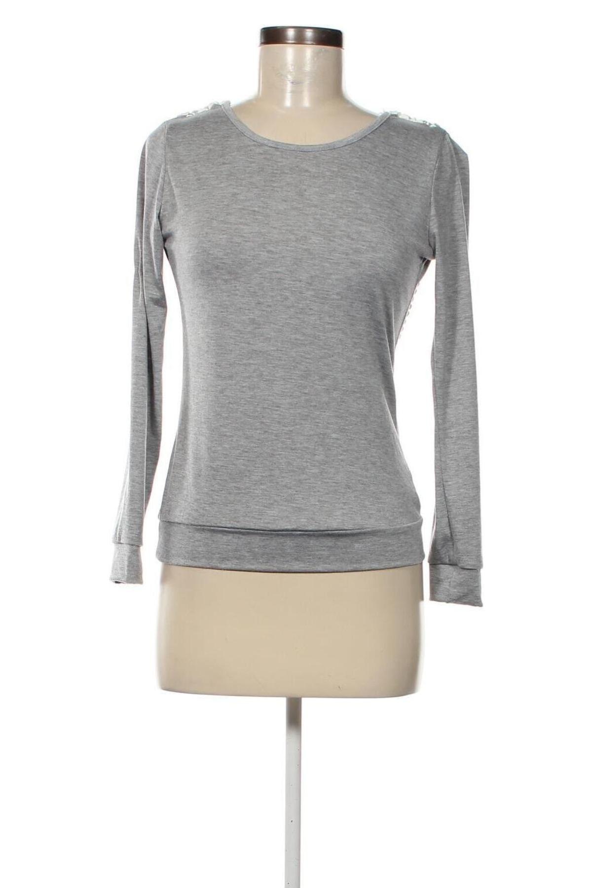 Γυναικεία μπλούζα, Μέγεθος S, Χρώμα Γκρί, Τιμή 4,57 €