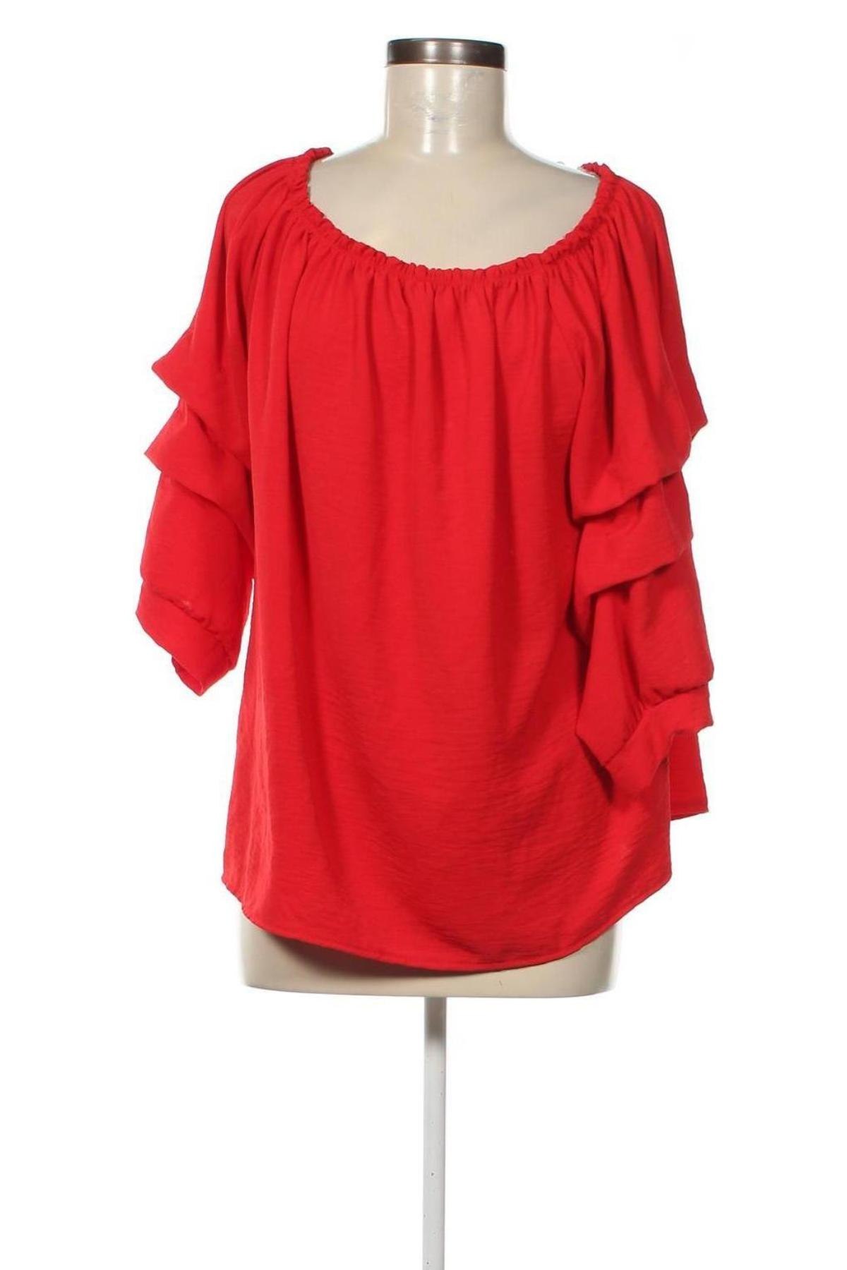 Damen Shirt, Größe XL, Farbe Rot, Preis 4,50 €