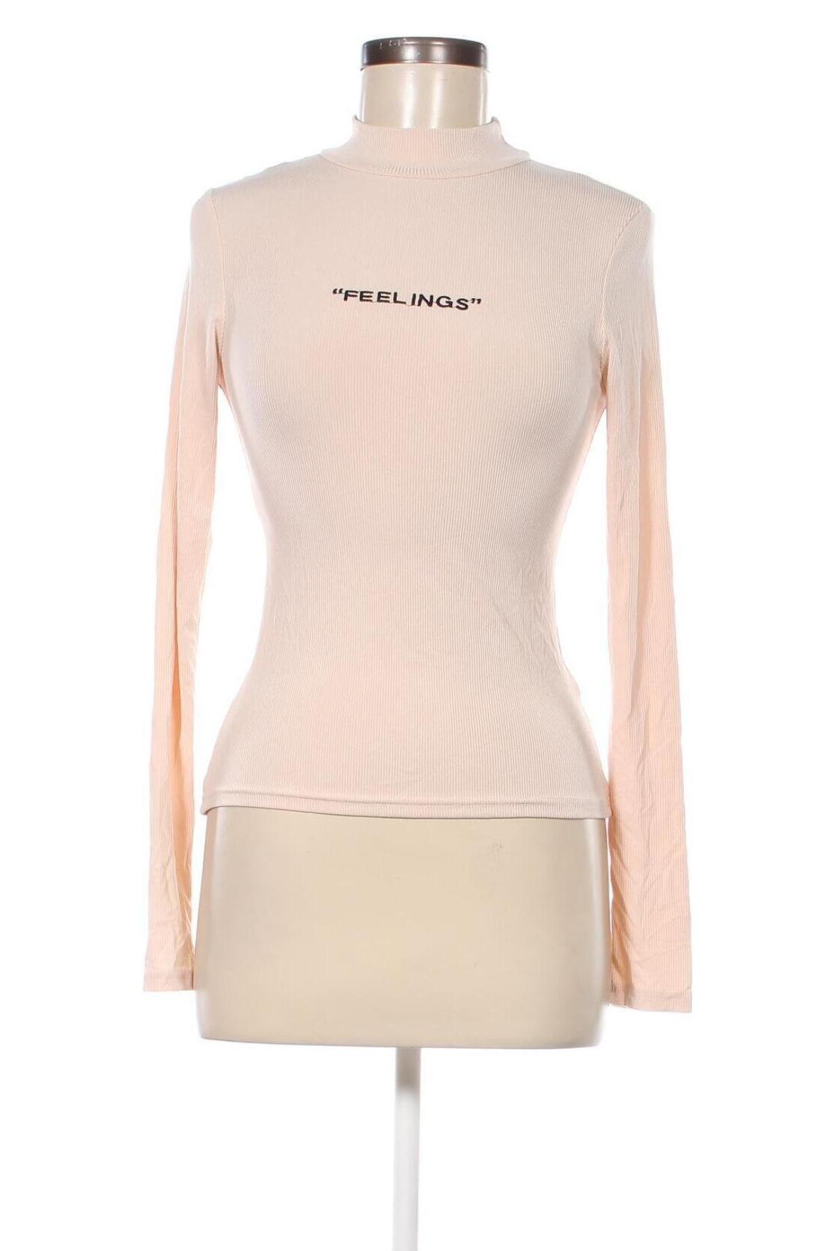 Γυναικεία μπλούζα, Μέγεθος XS, Χρώμα  Μπέζ, Τιμή 3,53 €