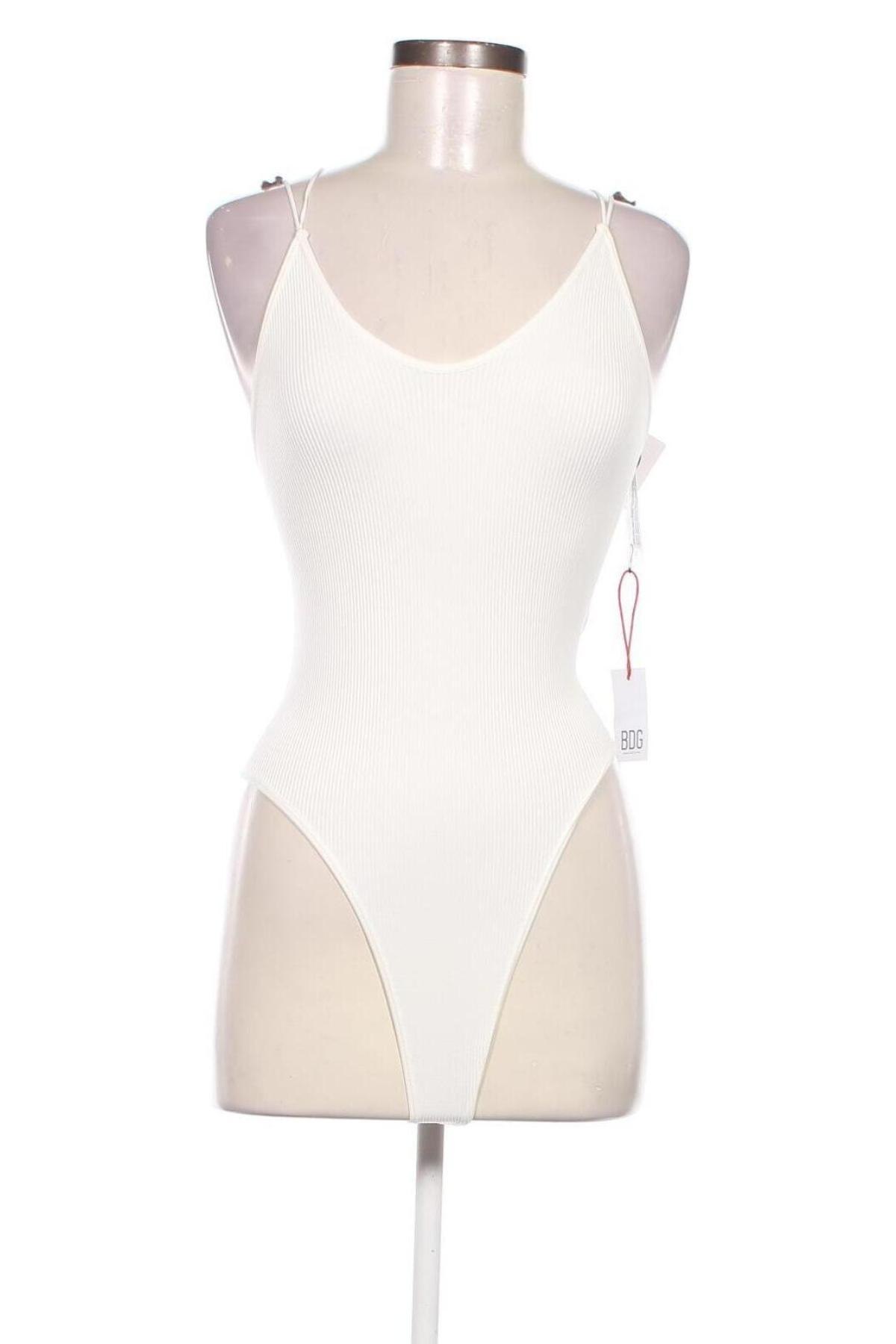 Γυναικεία μπλούζα-Κορμάκι BDG, Μέγεθος L, Χρώμα Λευκό, Τιμή 39,69 €