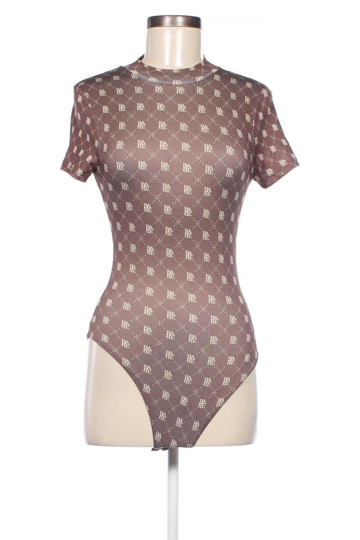 Дамска блуза - боди Jennyfer, Размер XS, Цвят Кафяв, Цена 6,20 лв.