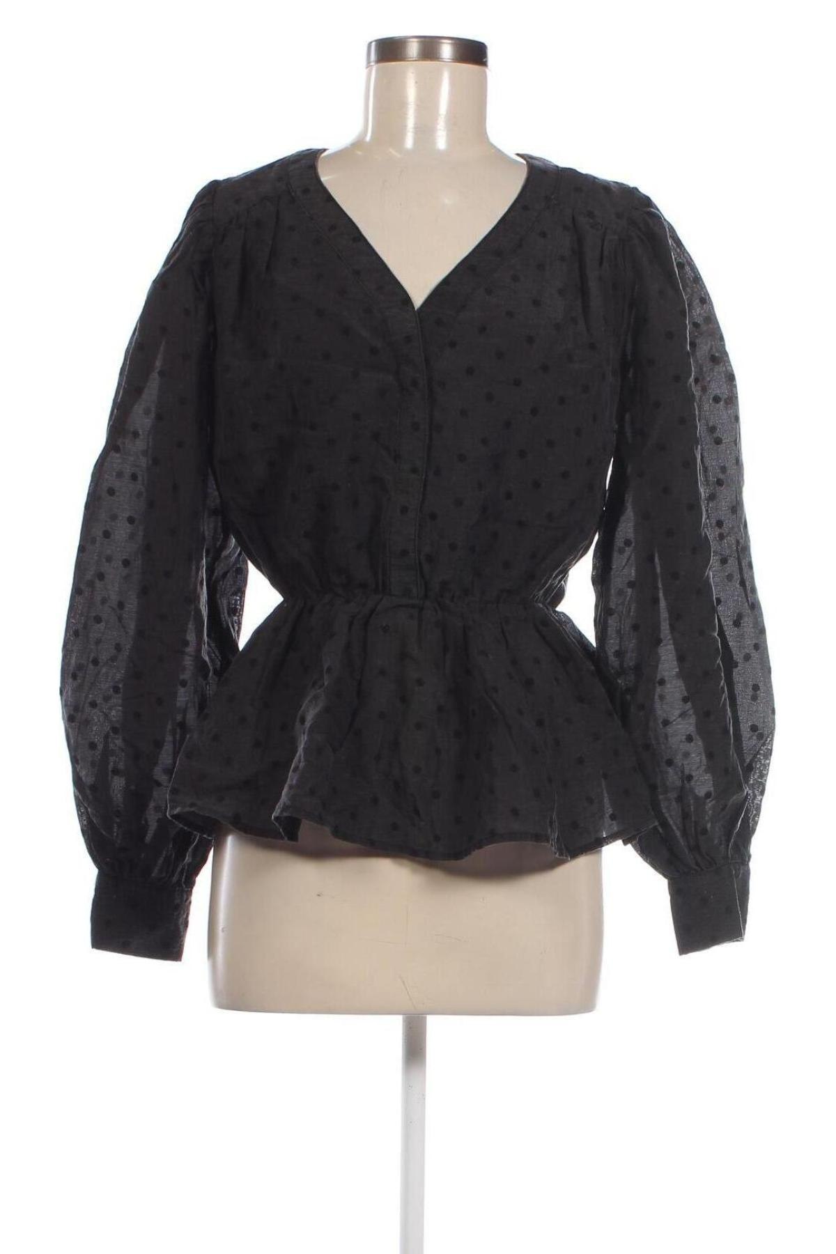 Дамска блуза A-View, Размер S, Цвят Черен, Цена 11,86 лв.