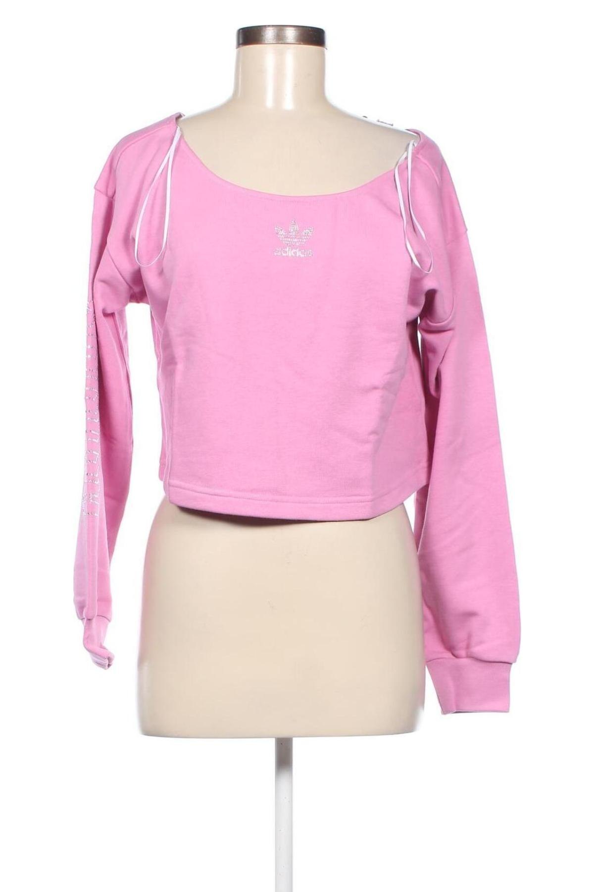 Γυναικεία μπλούζα Adidas Originals, Μέγεθος XS, Χρώμα Ρόζ , Τιμή 13,10 €
