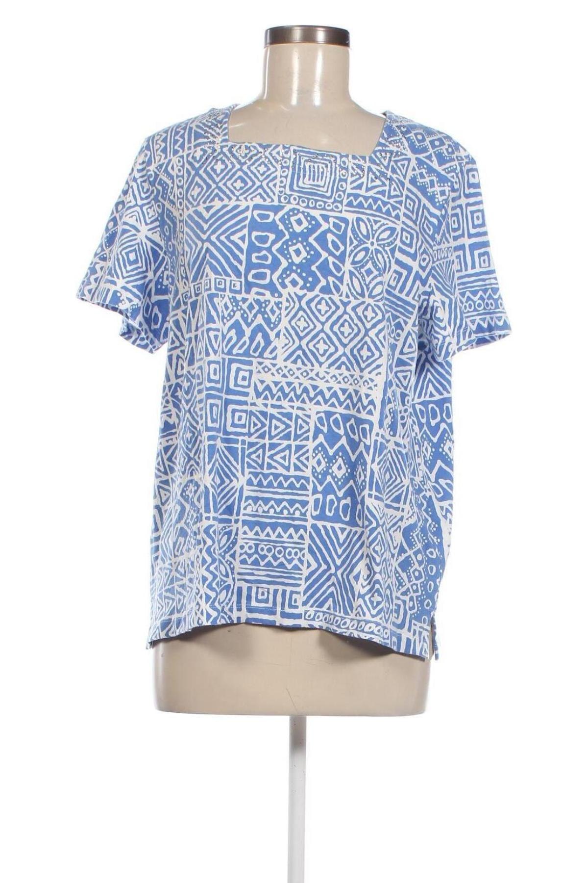 Γυναικεία μπλούζα Alfred Dunner, Μέγεθος L, Χρώμα Πολύχρωμο, Τιμή 9,72 €