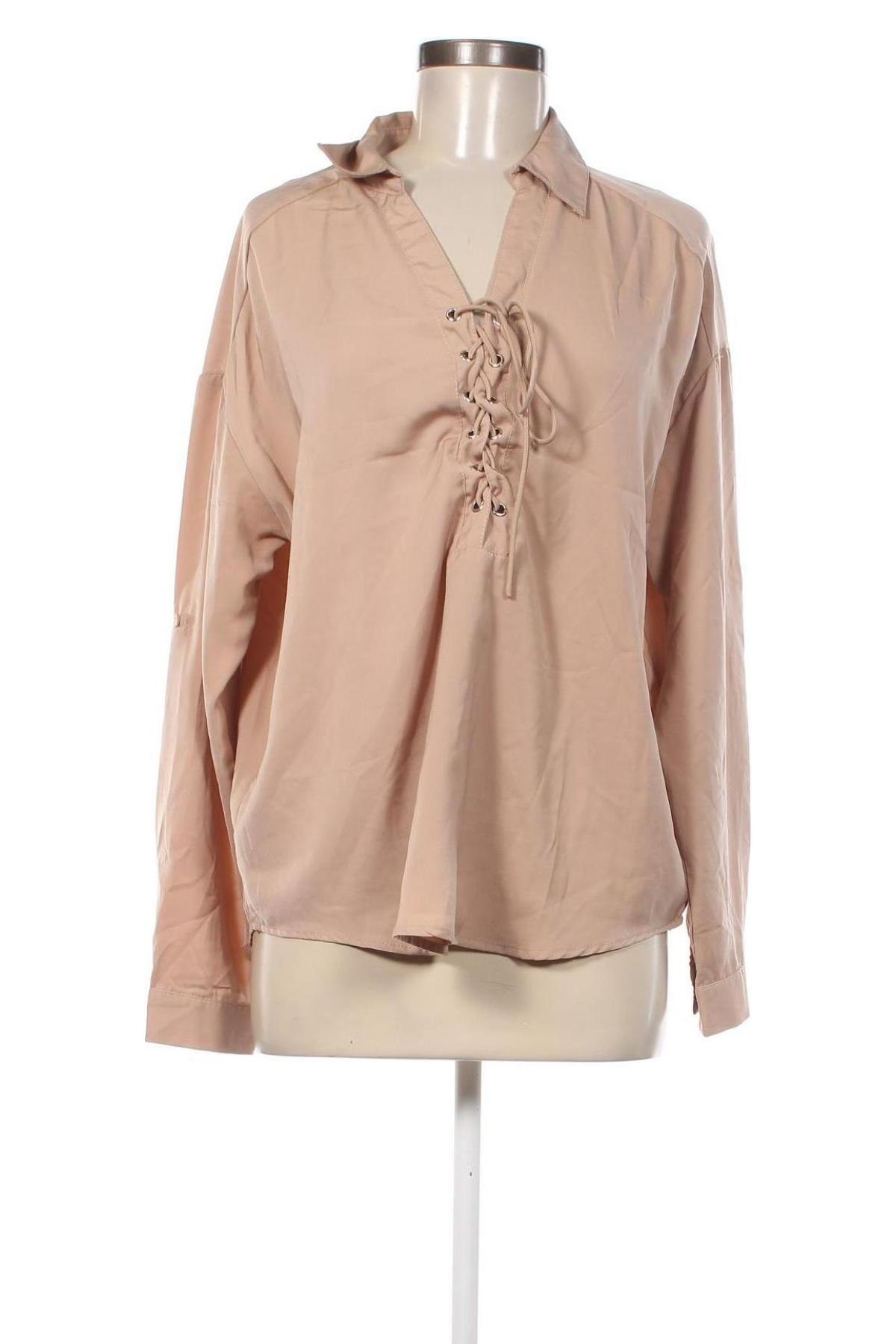 Damen Shirt Amisu, Größe M, Farbe Beige, Preis 4,29 €