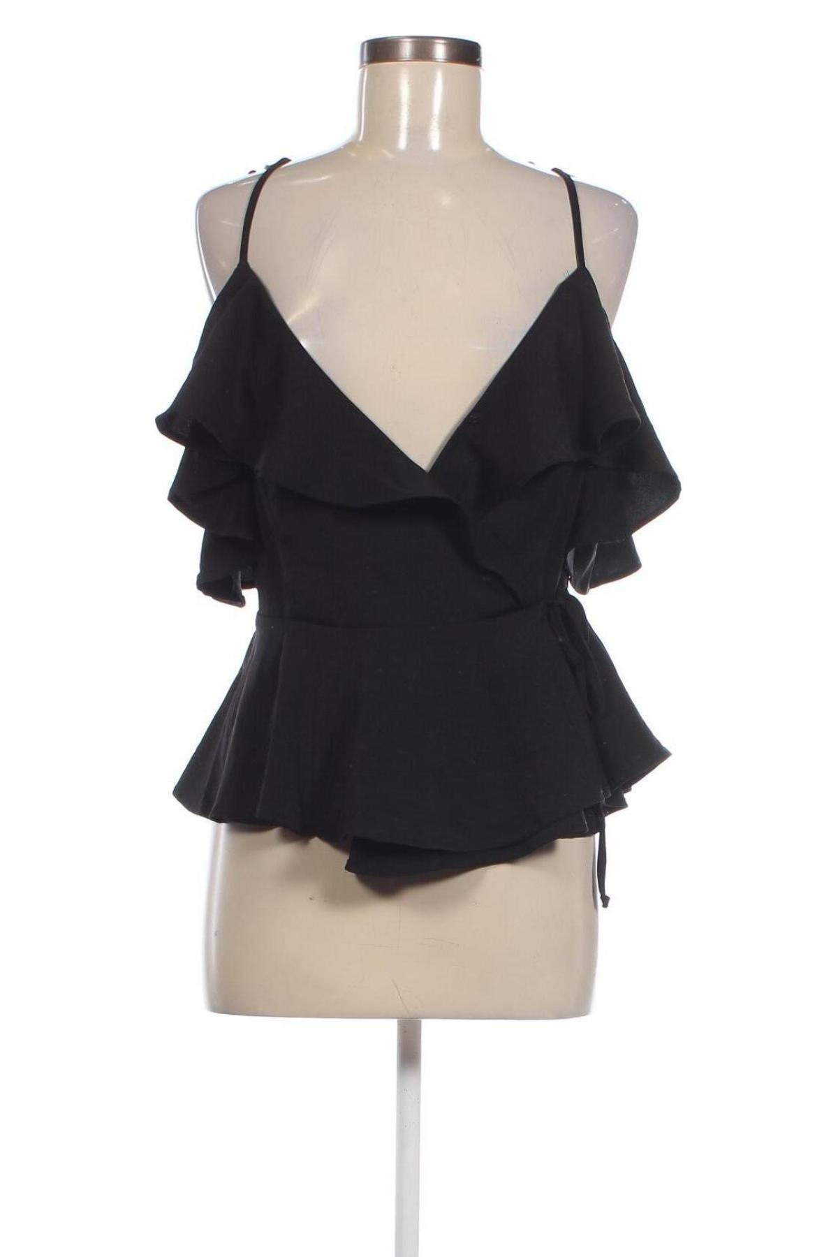 Дамска блуза Amisu, Размер S, Цвят Черен, Цена 19,55 лв.