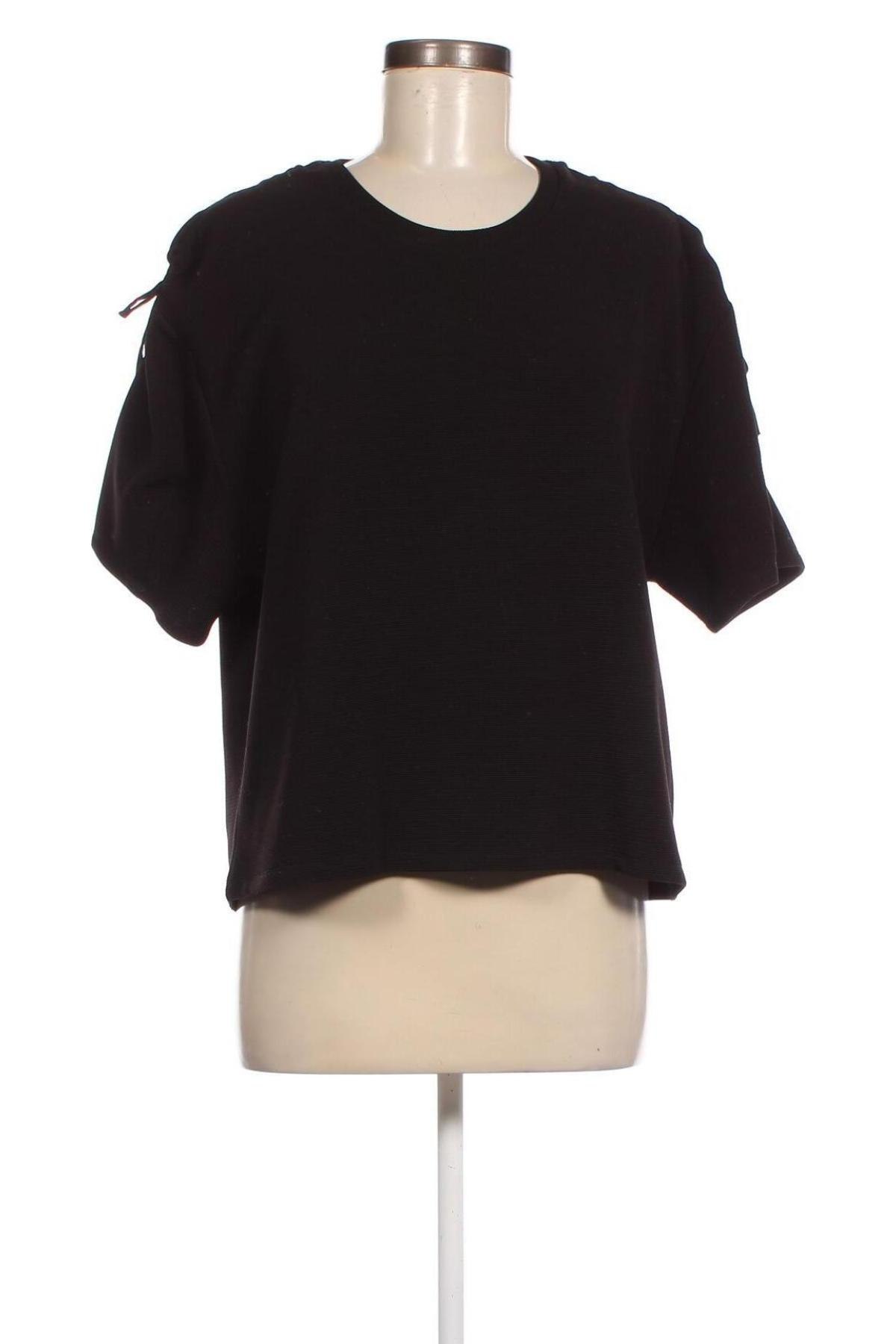 Γυναικεία μπλούζα Bimba Y Lola, Μέγεθος L, Χρώμα Μαύρο, Τιμή 18,41 €