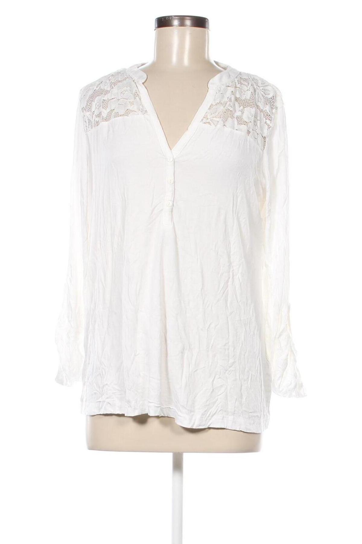 Дамска блуза Body Flirt, Размер XL, Цвят Бял, Цена 19,00 лв.