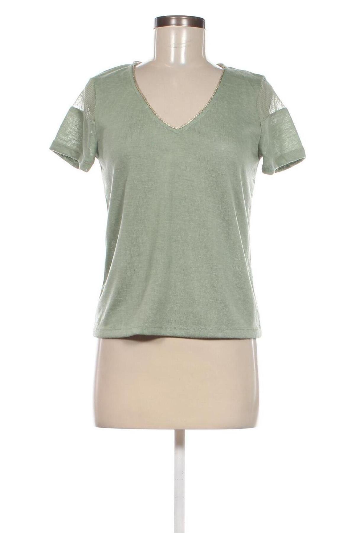 Дамска блуза Cache Cache, Размер M, Цвят Зелен, Цена 10,28 лв.