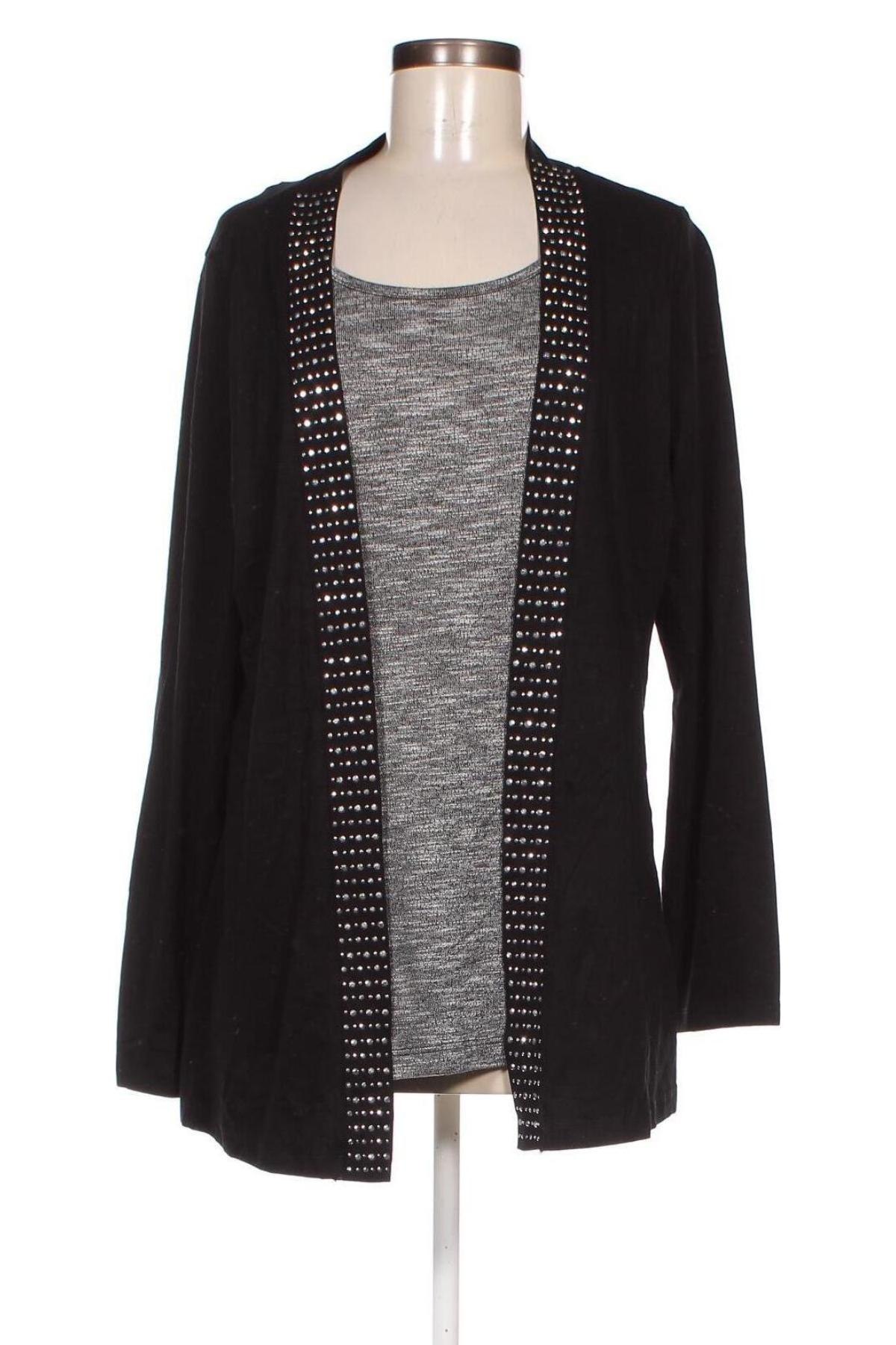 Γυναικεία μπλούζα Canda, Μέγεθος M, Χρώμα Μαύρο, Τιμή 3,53 €