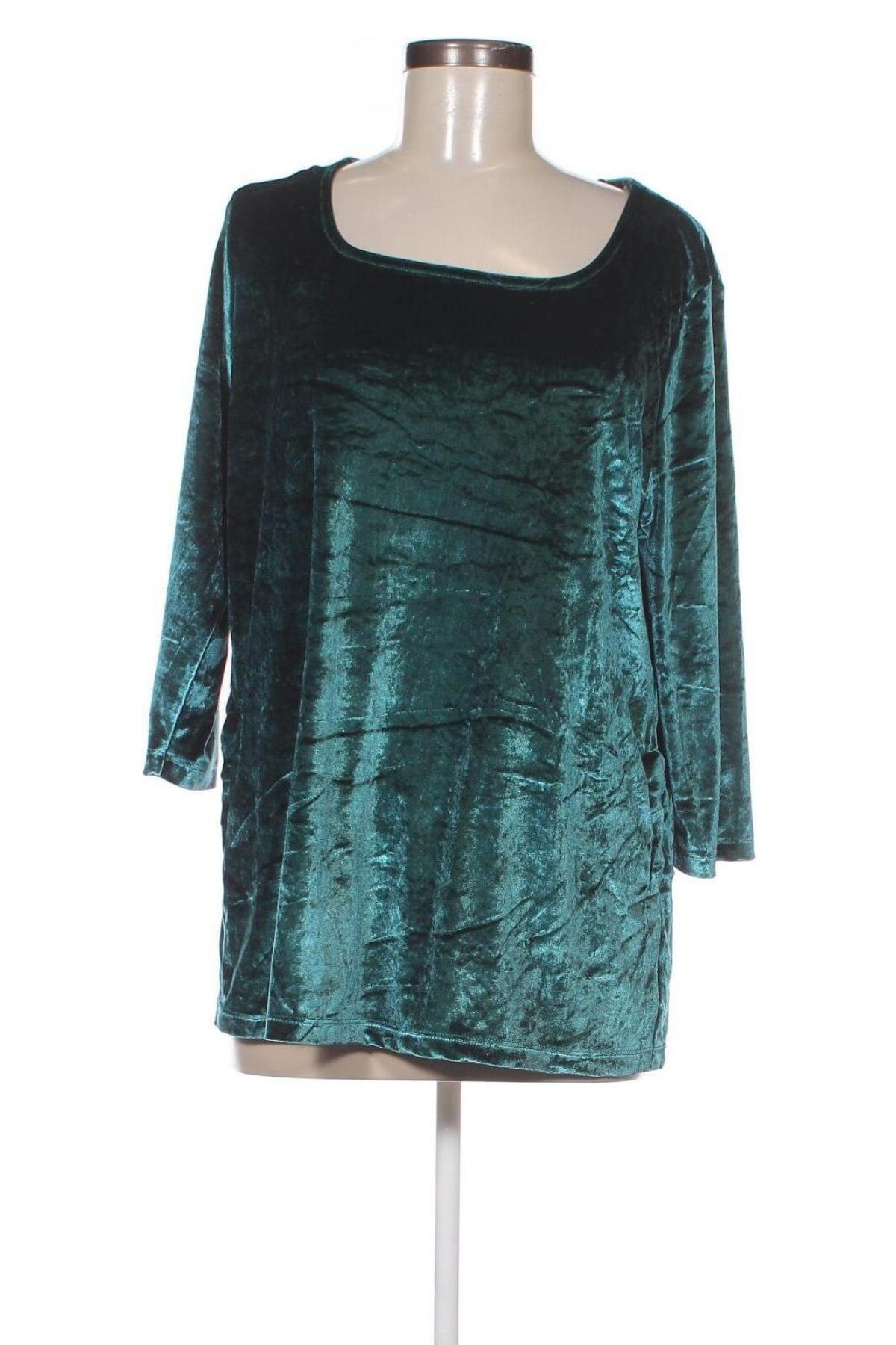 Дамска блуза Creation L, Размер XL, Цвят Зелен, Цена 13,60 лв.