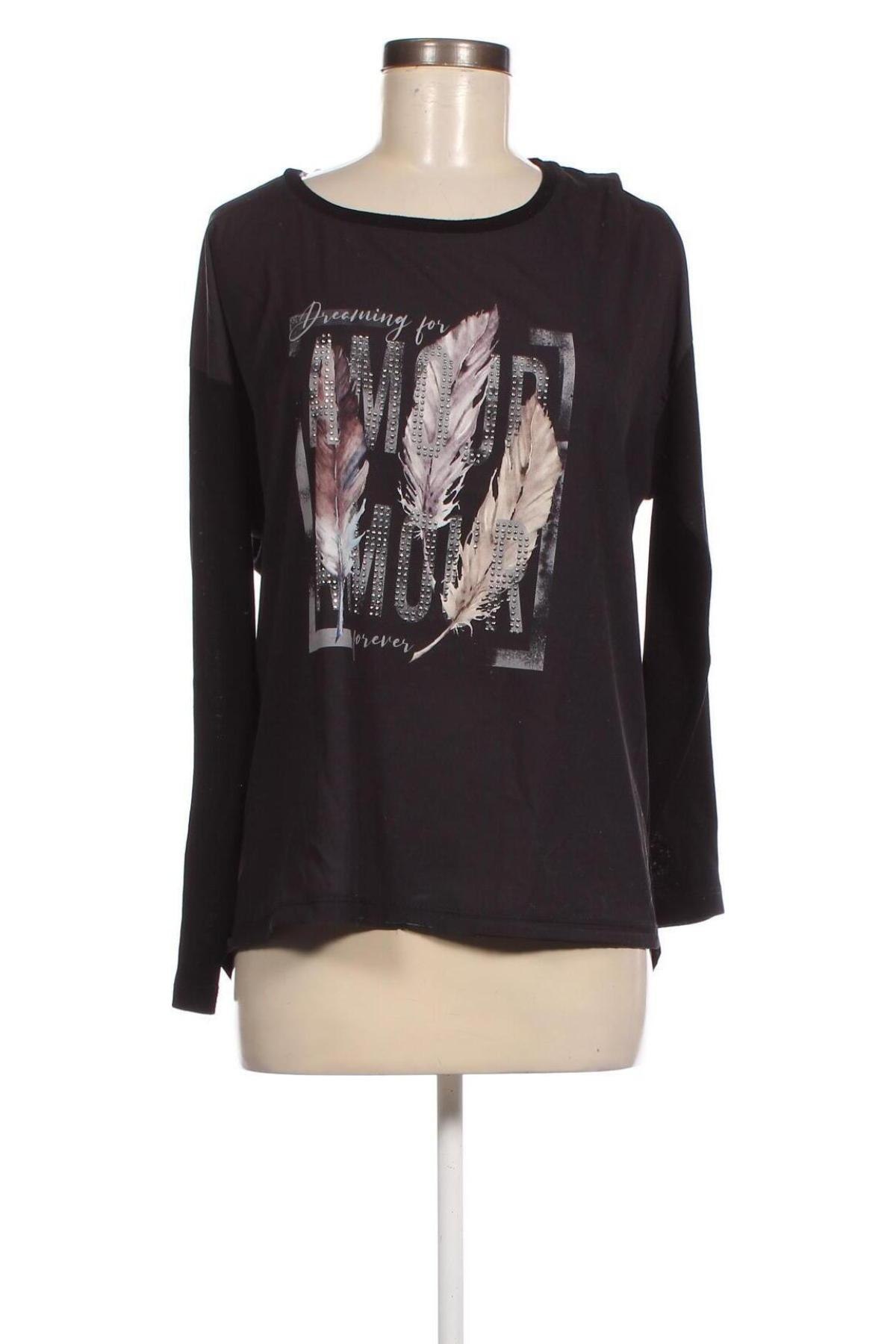 Дамска блуза Decay, Размер L, Цвят Черен, Цена 19,94 лв.