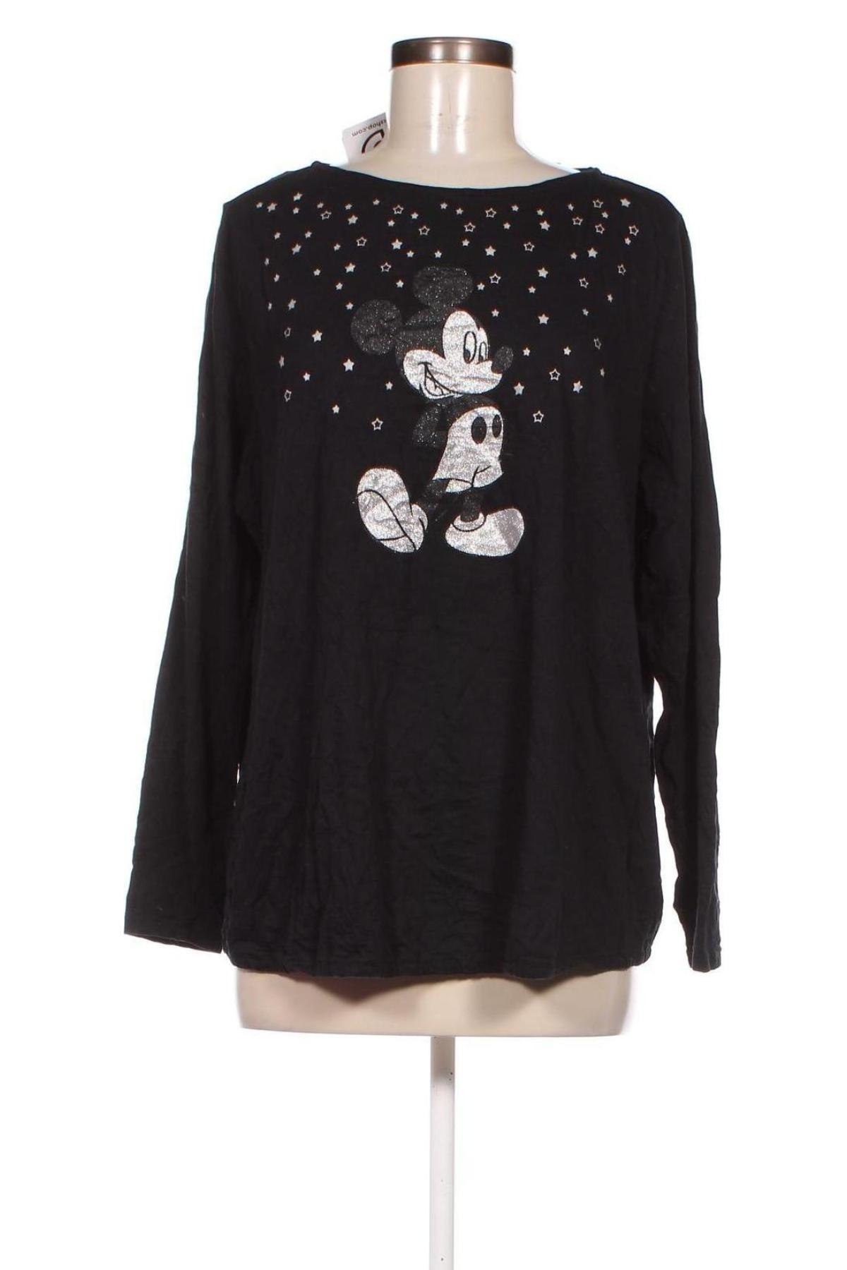 Γυναικεία μπλούζα Disney, Μέγεθος XXL, Χρώμα Μαύρο, Τιμή 11,75 €