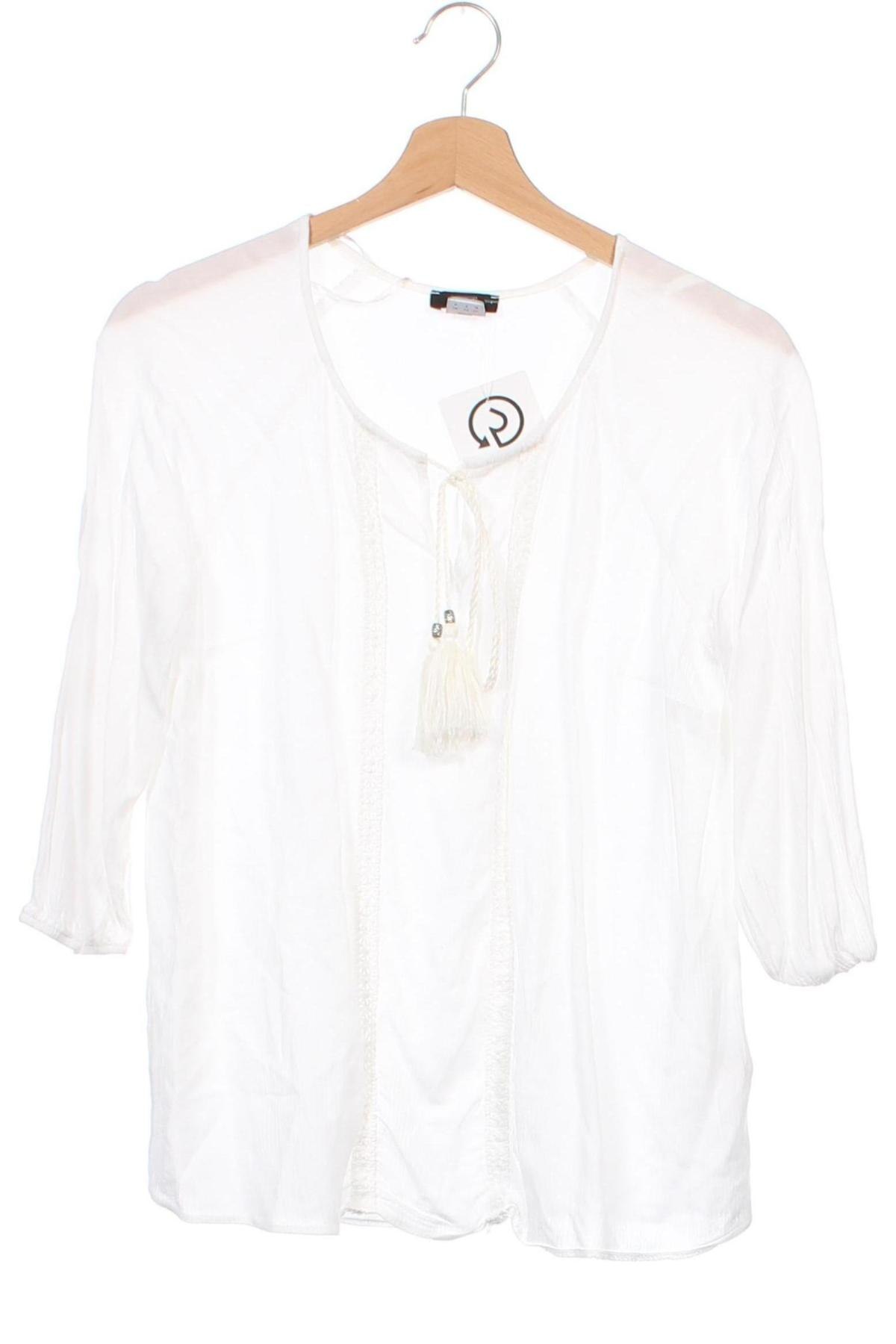 Дамска блуза F&F, Размер XS, Цвят Бял, Цена 9,76 лв.