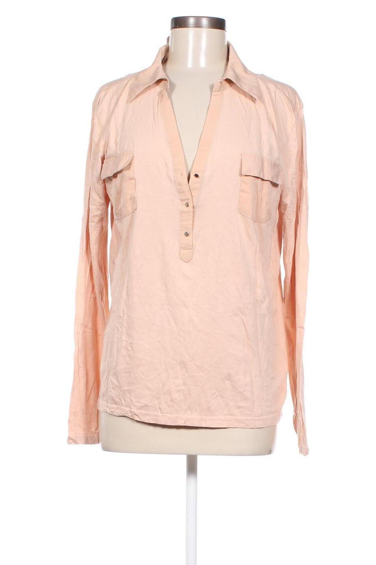 Damen Shirt Flame, Größe L, Farbe Beige, Preis 3,99 €