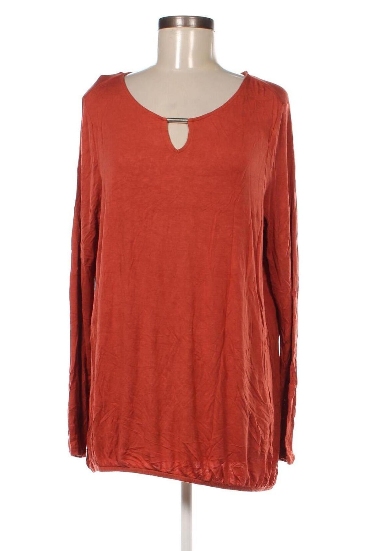 Дамска блуза Gina Benotti, Размер XL, Цвят Кафяв, Цена 7,60 лв.