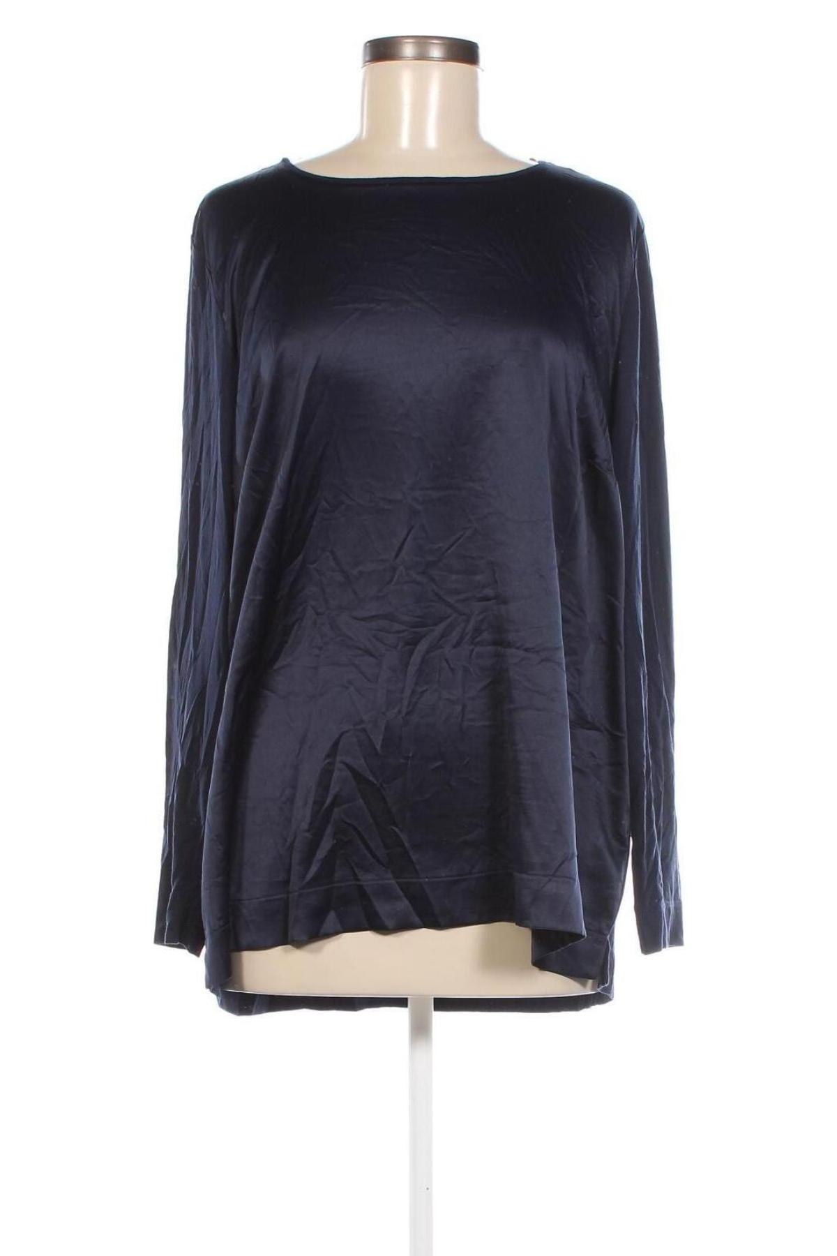 Дамска блуза Gina Laura, Размер XXL, Цвят Син, Цена 27,20 лв.