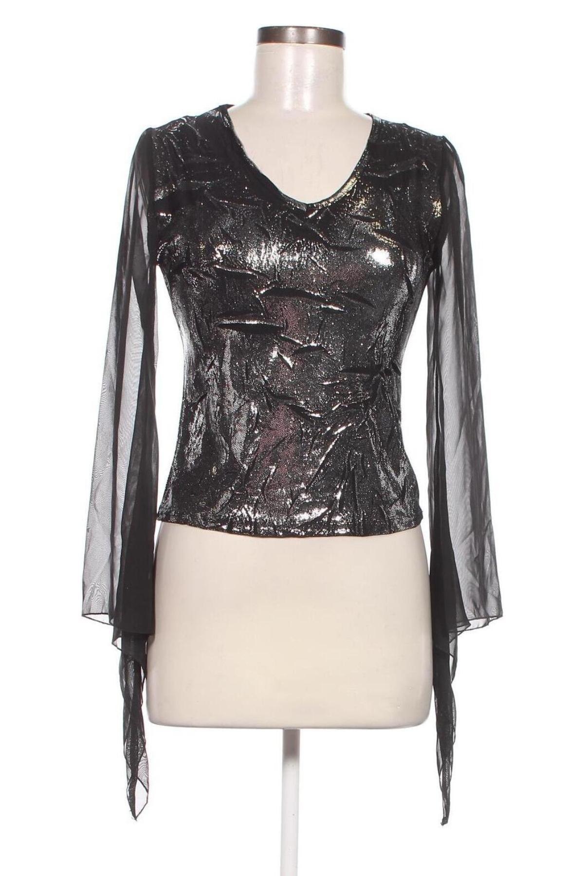 Γυναικεία μπλούζα Grifflin, Μέγεθος S, Χρώμα Ασημί, Τιμή 1,76 €