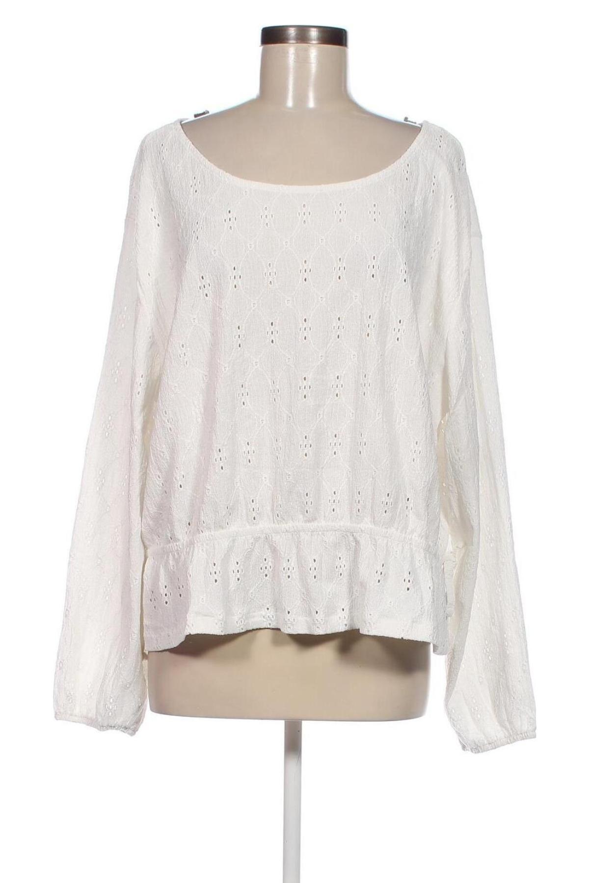 Damen Shirt H&M, Größe XXL, Farbe Weiß, Preis 9,39 €