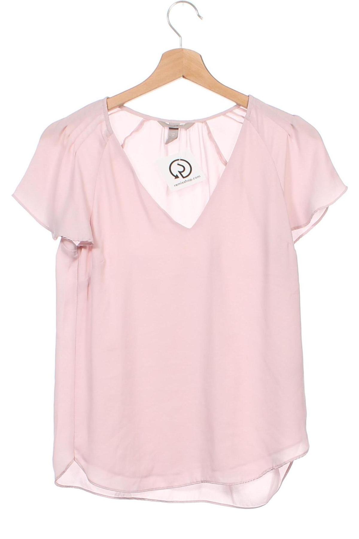 Damen Shirt H&M, Größe XS, Farbe Rosa, Preis 4,50 €