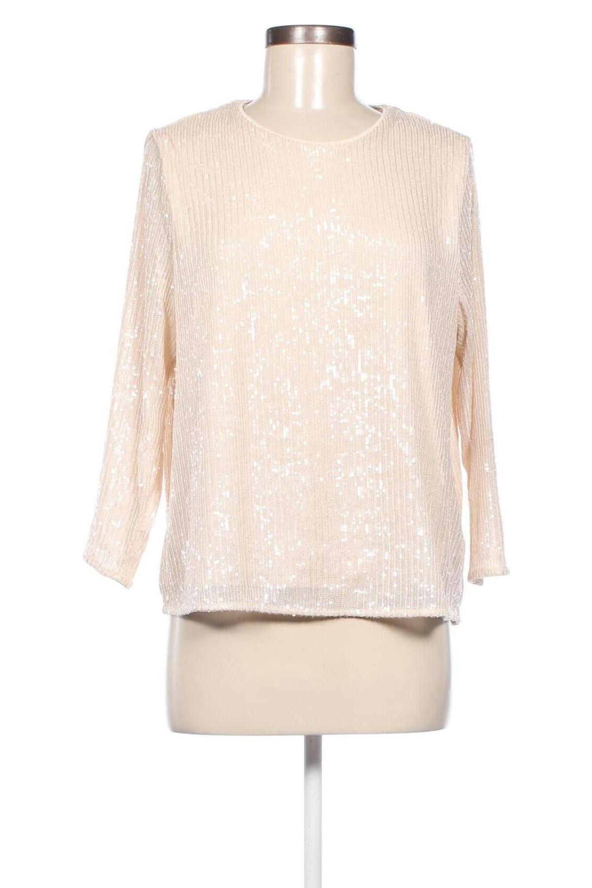 Damen Shirt H&M, Größe L, Farbe Beige, Preis € 13,22