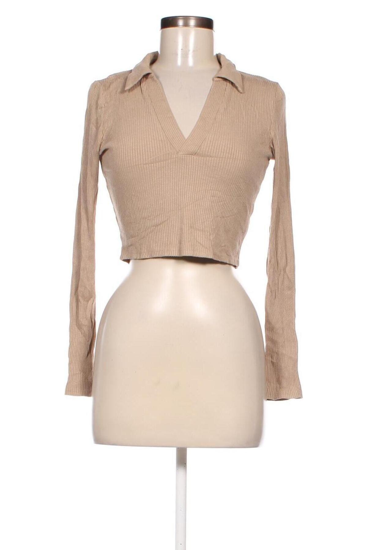 Damen Shirt H&M, Größe S, Farbe Beige, Preis € 1,98