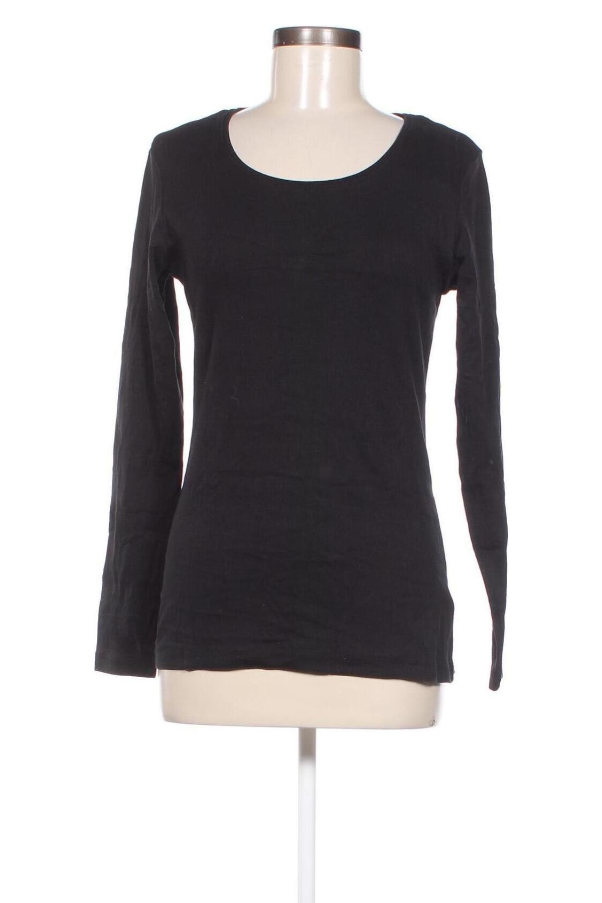 Damen Shirt H&M L.O.G.G., Größe L, Farbe Schwarz, Preis € 3,70