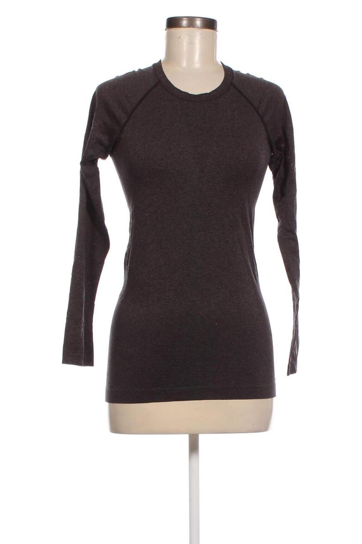 Дамска блуза H&M Sport, Размер M, Цвят Сив, Цена 23,00 лв.