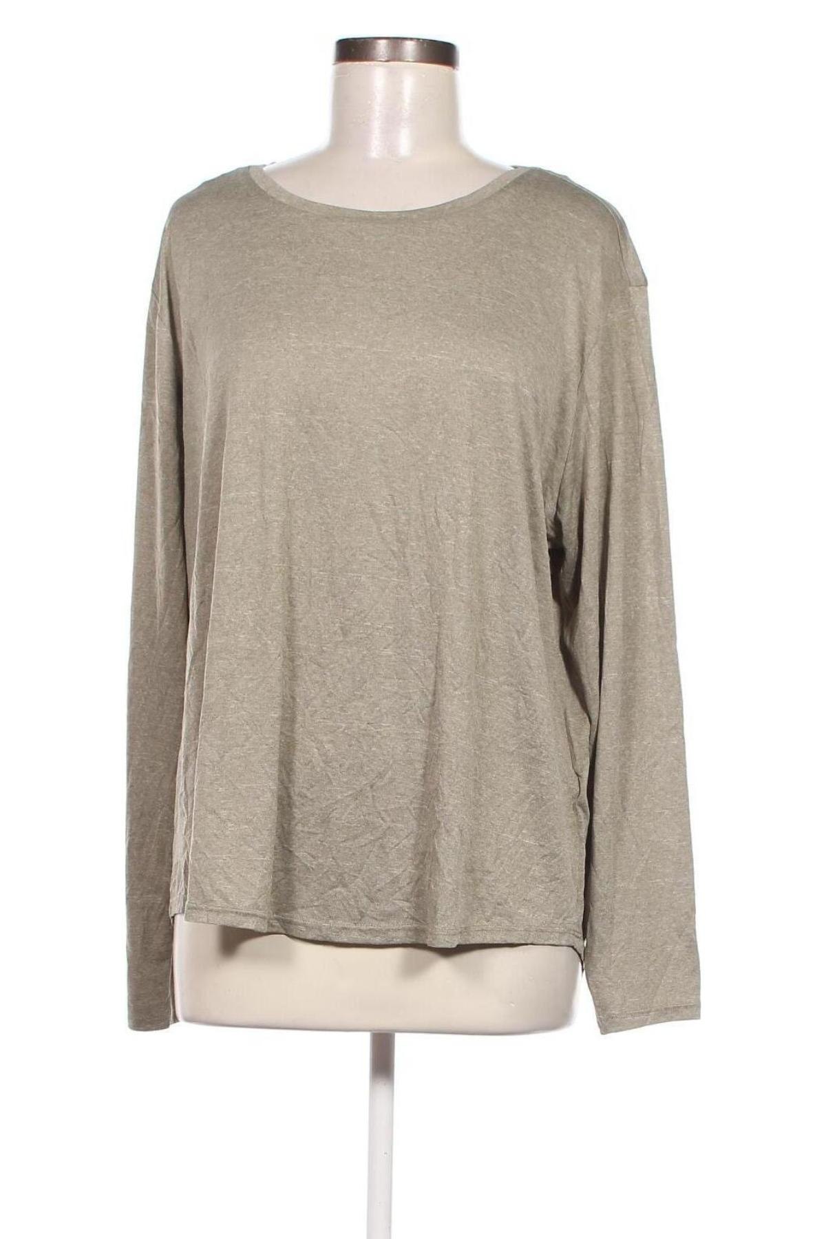 Дамска блуза H&M Sport, Размер XL, Цвят Зелен, Цена 23,00 лв.