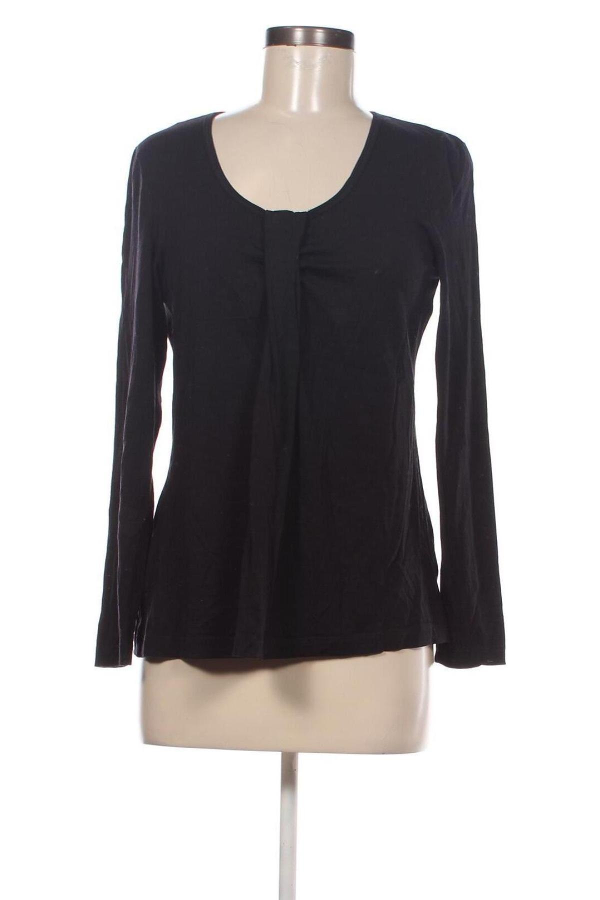Γυναικεία μπλούζα Hessnatur, Μέγεθος M, Χρώμα Μαύρο, Τιμή 16,65 €