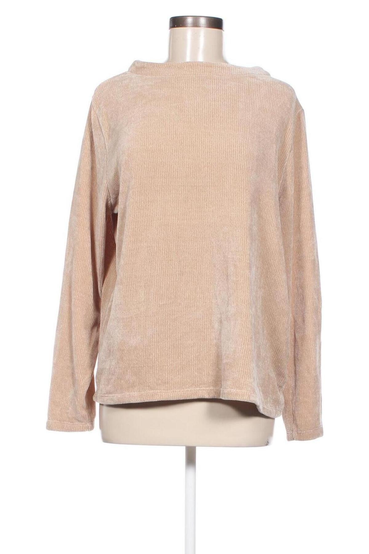 Damen Shirt Jean Pascale, Größe L, Farbe Beige, Preis 4,49 €