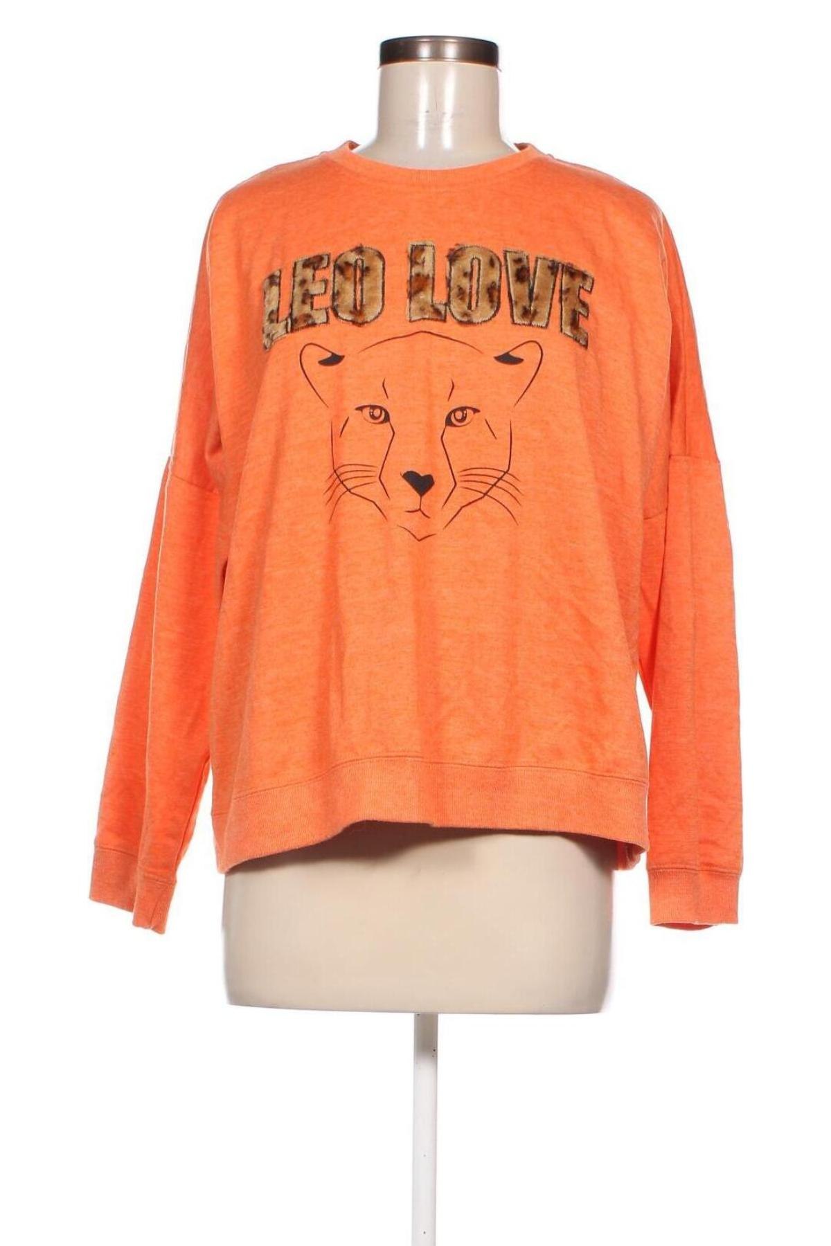 Γυναικεία μπλούζα Jean Pascale, Μέγεθος XL, Χρώμα Πορτοκαλί, Τιμή 4,70 €