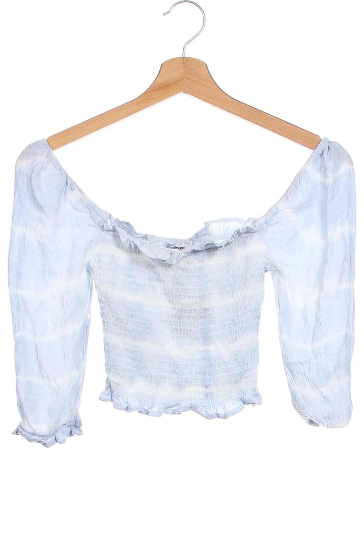 Γυναικεία μπλούζα Jennyfer, Μέγεθος XXS, Χρώμα Μπλέ, Τιμή 9,62 €