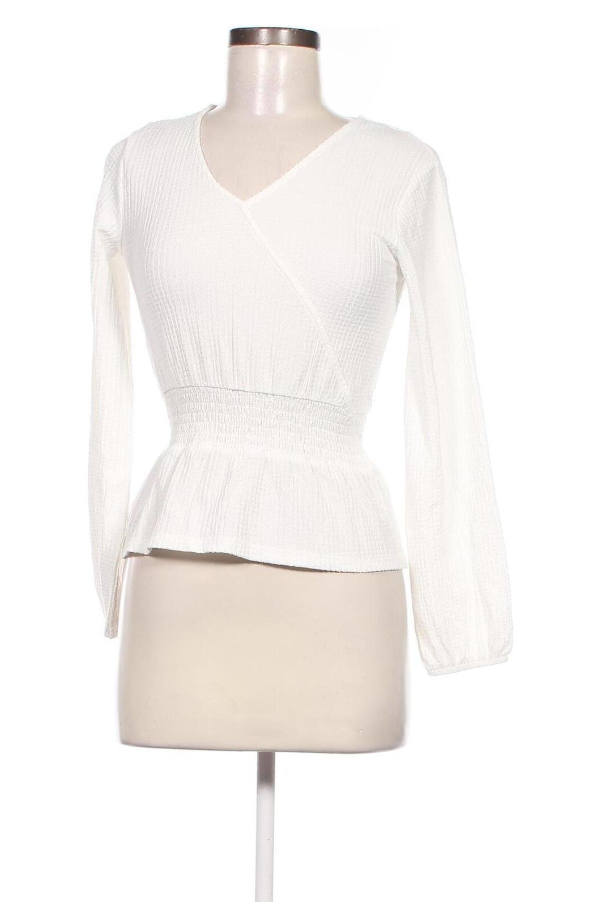 Γυναικεία μπλούζα Kiabi, Μέγεθος XXS, Χρώμα Λευκό, Τιμή 2,35 €